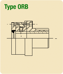 Overrunning Clutch Type ORB