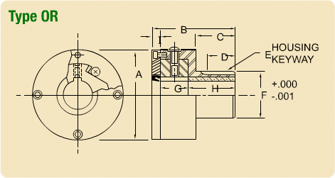 Overrunning Clutch Type OR